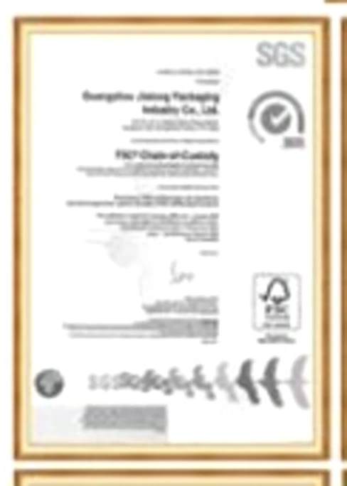 FSC / SGS Chain of Custody